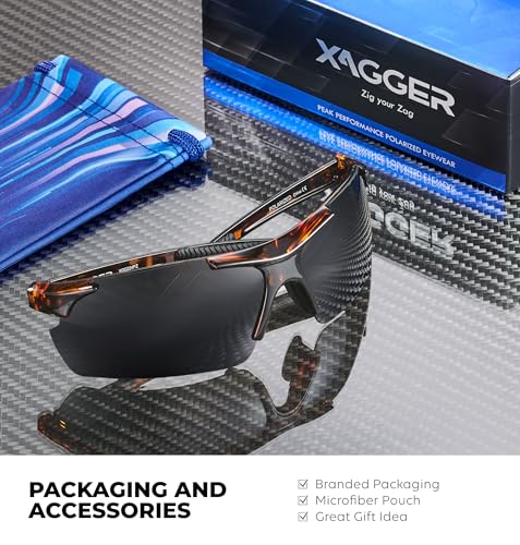Polarized Sports Sunglasses UV400 for Running, Cycling & Baseball