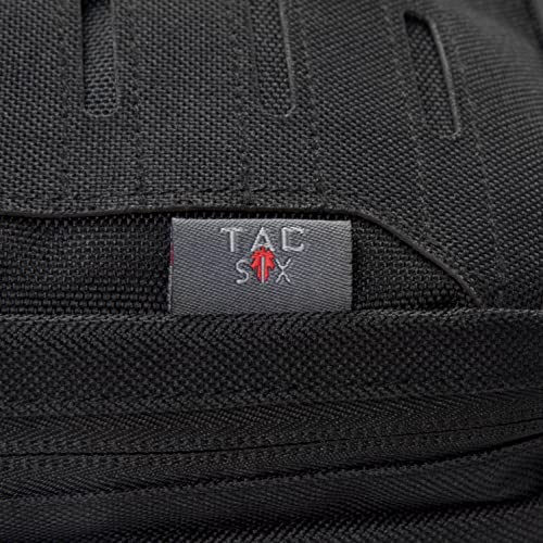 Allen Company Tac-Six Crew 2-Gun Tactical Pistol Case, 10" L x 8" W, Black