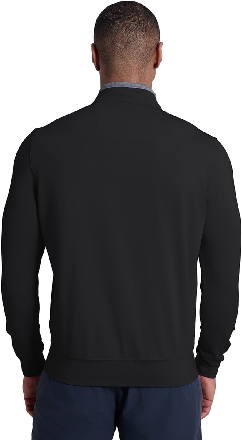 Skiennix Men's Quarter Zip Pullover Fleece Sweatshirt - Lightweight UPF 50+ Golf Top | Long Sleeve