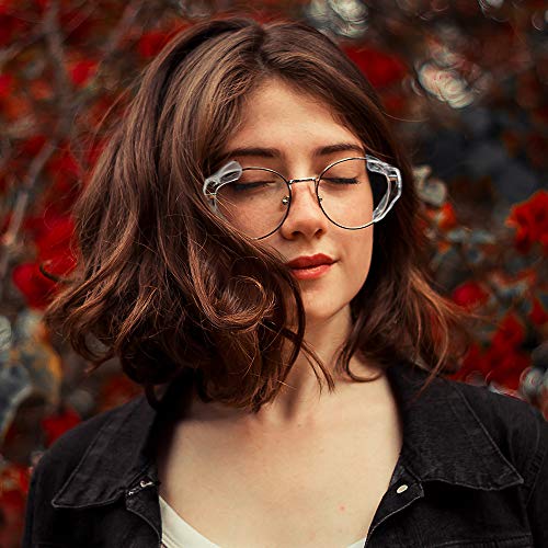 Flexible Safety Glasses Side Shields for Eye Protection - 3 Pairs
