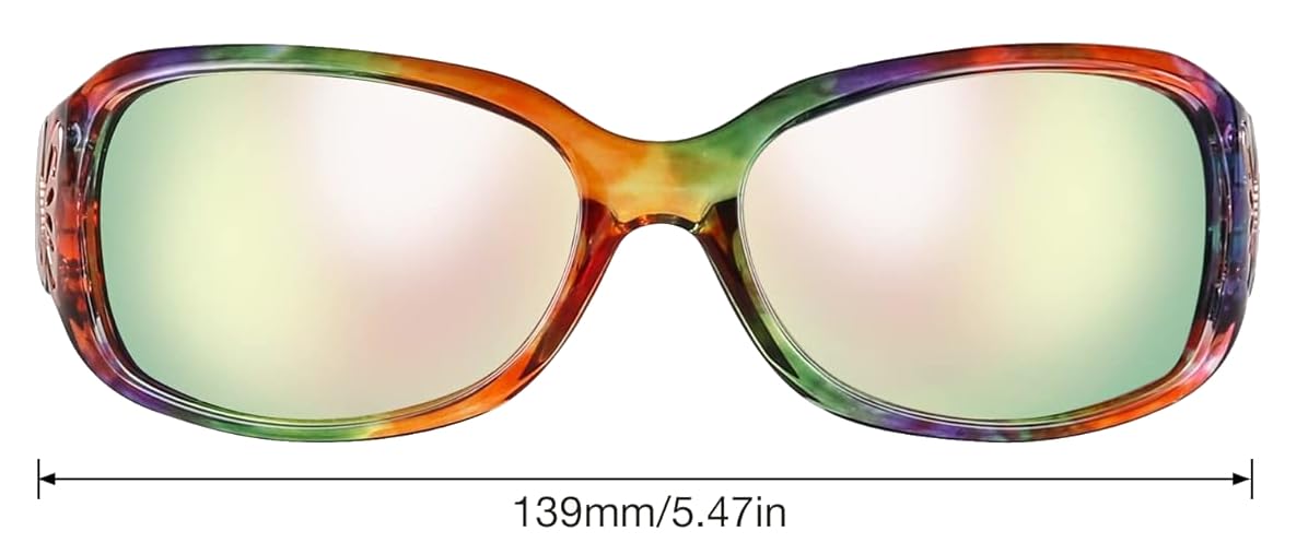 Hornz Polarized Sunglasses for Women - Premium Trendy Butterfly Sunglasses - HZ Series Mariposa Designer Fashion Sunglasses