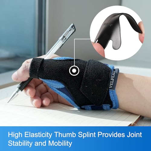 Velpeau Thumb Wrist Brace Spica Splint with Plastic Insert – Medium