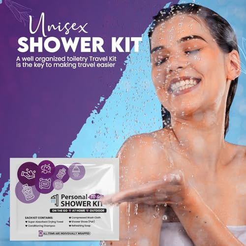 Portable Personal Shower Kit To-Go - Travel Hygiene Essentials (1)