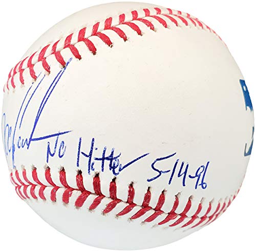 Autographed Official MLB Baseball by Dwight Gooden - No Hitter Inscription