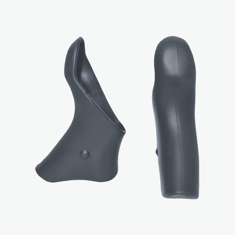 JMFahrrad Bicycle Brake Lever Hoods Cover Compatible with Shi Mano ST-5600, ST-5601, ST-6600 Models Shift Protector Hoods,Silicone Rubber,Black,1 Pair