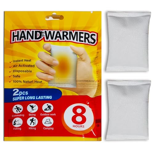 Hand Warmers - 8 Hours of Heat, 6 Pieces, Unisex - 3 Pairs