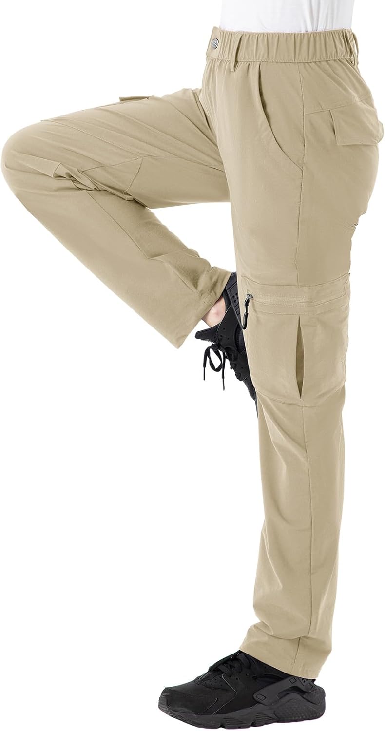 Rdruko Women's Hiking Cargo Pants - Water-Resistant, Quick-Dry, UPF 50+ | Travel & Camping Essentials