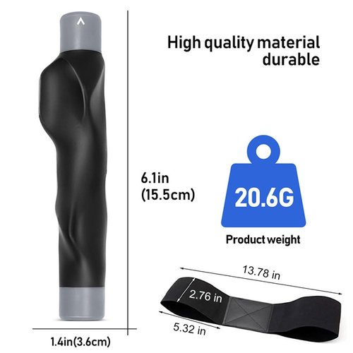 Golf Swing Trainer Set,Golf Grip Trainer and Golf Trainer Arm Band,Right or Left Handed Golf Training Aid,Master Correct Grip Posture,Compatible with Standard Clubs for Indoor Outdoor Practice.