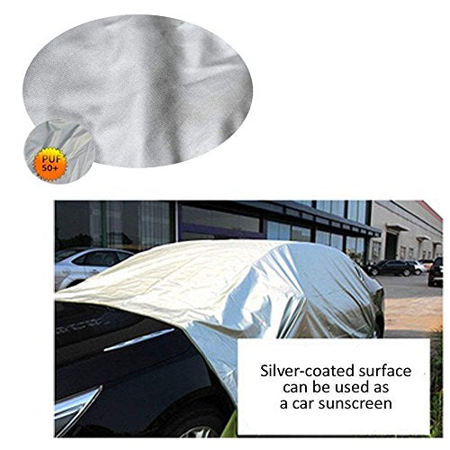 Waterproof Camping Tarp 118 x 118 Inches - Heavy Duty Rain Fly for Outdoor Shelter - Army Green