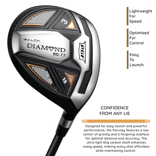 Complete Golf Club Set for Men - 14-Piece Regular Flex