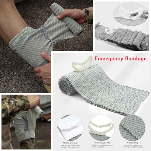 Tactical IFAK Trauma Kit - Emergency First Aid Supplies for Outdoor