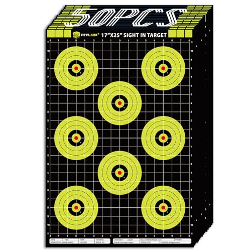 Atflbox Sight in Shooting Range Paper Target, 17X25 Inch High