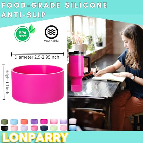 Silicone Tumbler Boot - Peach Blossom & Carnation - 30oz 40oz