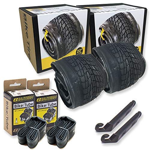 Eastern Bikes 20 Inch Bike Tire with Tube for Kids & BMX - Includes Tools