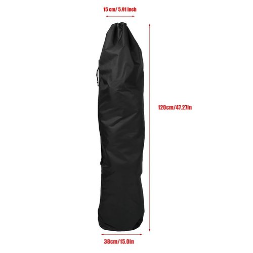 Alomejor 120 * 30 * 15CM Longboard Bag Skateboard Storage Backpack Longboard Carrying Case Bag Accessory