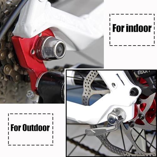 Quick Release Rear Wheel Skewers for Indoor Bicycle Trainers
