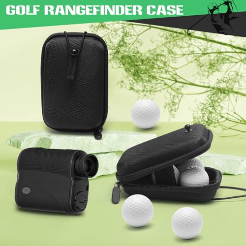 Golf Rangefinder Hard Shell Case - Universal Carry Bag (Black)