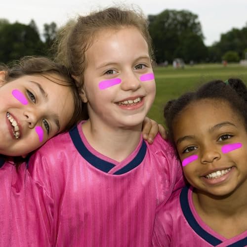 Hot Pink Sports Eye Black Stick - Anti-Glare Face Grease for Baseball