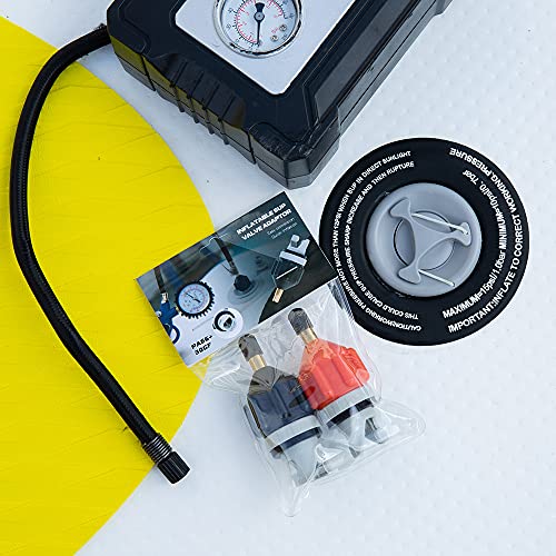 Inflatable Boat SUP Pump Adapter - Black+Orange