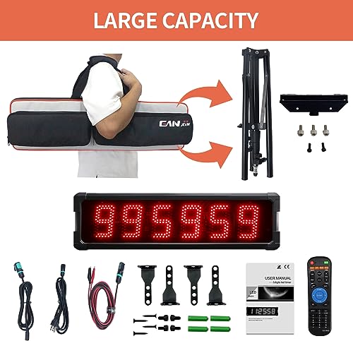 GAN XIN Large 30x18in Portable Bag for LED Timer, Multifunctional with Pockets