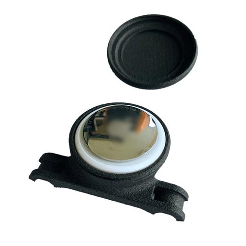Cycling Bicycle Water Bottle Case Stem Top Cap Saddle Mount for Airtag Smarttag Location Tracker Secure Protective Case(Saddle Down