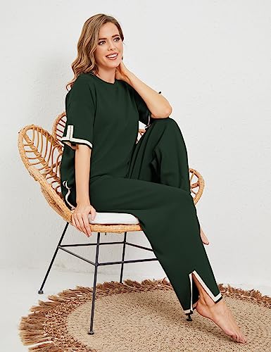 Tanming 2-Piece Women's Lounge Set XS-Sn Army Green XL