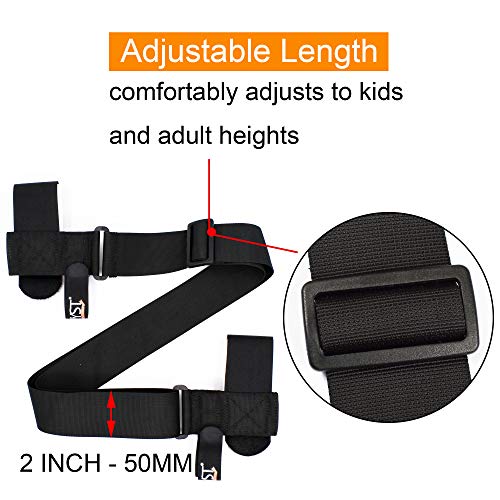 Adjustable Ski Shoulder Carrier Strap for Skis and Poles