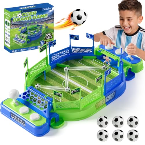 Peaciar 21-Inch Mini Foosball Table for Kids, Tabletop Soccer Game for Children