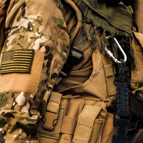 Heavy Duty Tactical Glove Clip Holder - Black