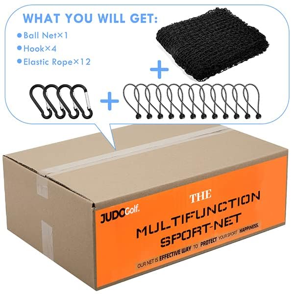 10x10ft Golf Practice Net - Heavy Duty Sports Barrier Netting