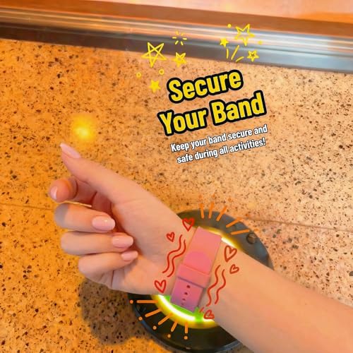 12-Pack Silicone Fastener Rings for MagicBand+ - 12pcs-Arc