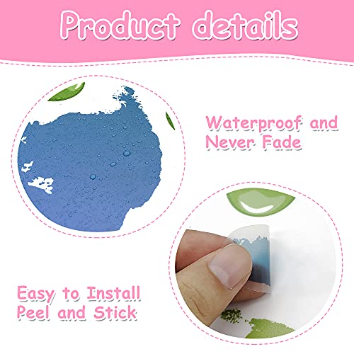 Colorful Artist Wall Decals - Inspirational Crayon & Paint Splash Stickers for Nursery, Classroom & Playroom