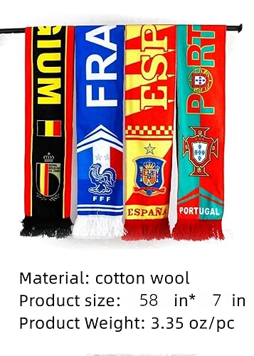 World Cup 2026 Soccer Scarf - Cape Verde Double-Sided Fan Scarf