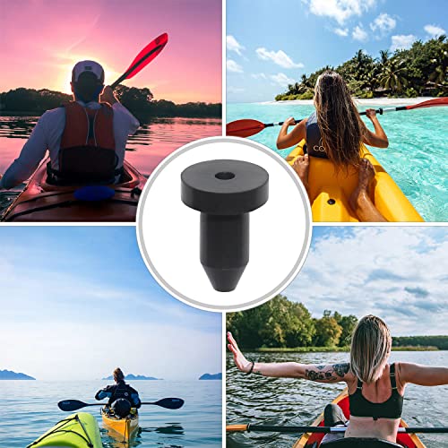 Kayak Scupper Plugs - 4 Pack Durable Neoprene Drain Plugs for 1/2 Inch Holes