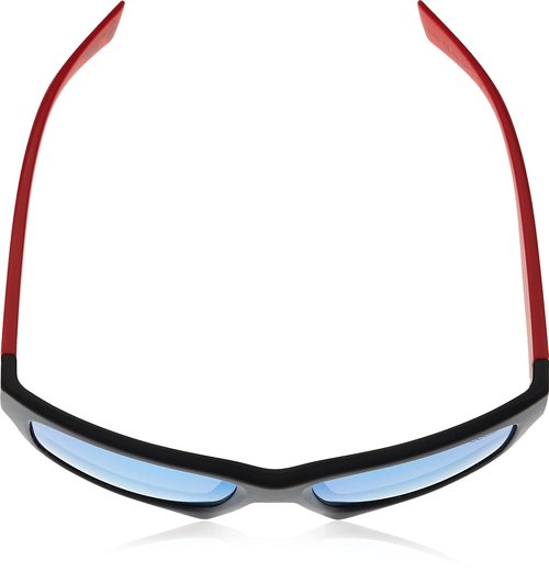 bollé Holman Floatable Sunglasses Matte Black Red Unisex-Adult Medium