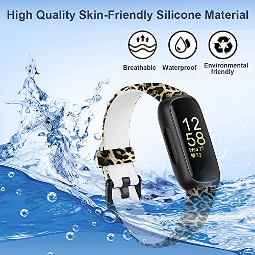 Soft Silicone Sport Wristband for Fitbit Inspire 3 - Large