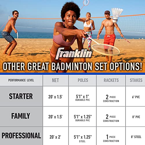 Complete Badminton Set for 4 Players - Recreational Fun
