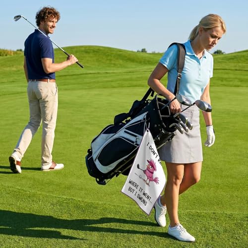 Microfiber Golf Towel - I Don't Know Where it Went But I Swung