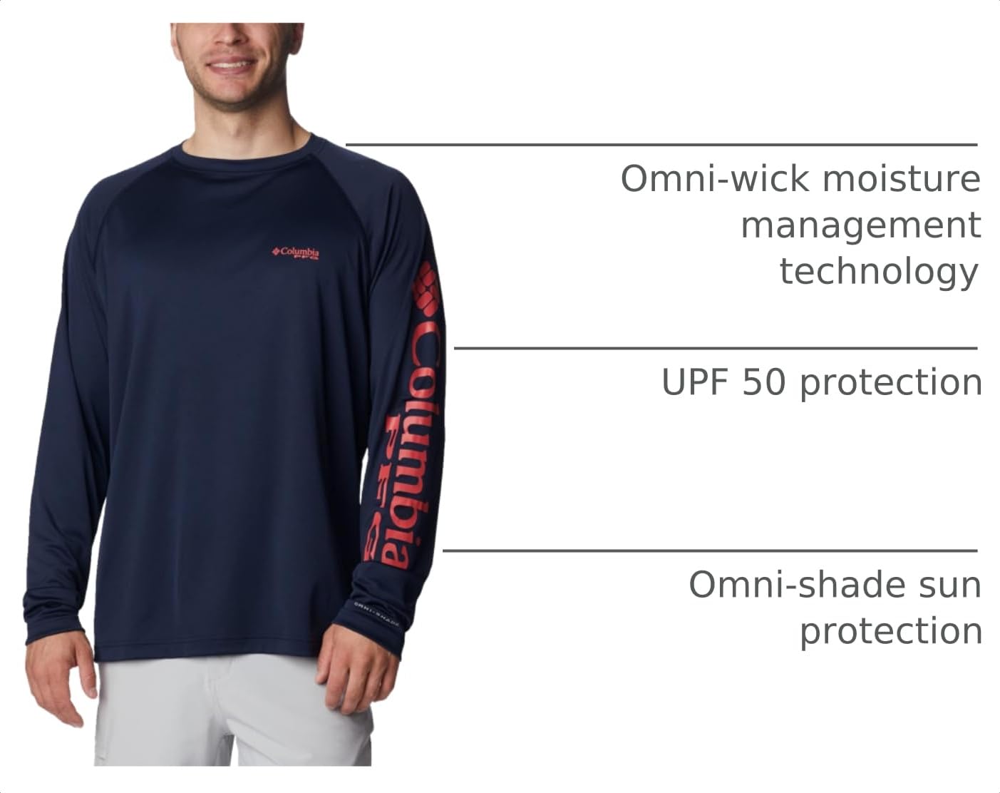 Columbia Men's PFG Terminal Tackle Long Sleeve Fishing Shirt