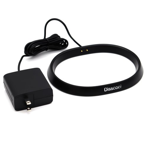 Disscool Replacement Charging Dock Cable Stand Compatible with Sonos Move, Silicone Charger Cables Cord for Man Women(Black/2M/6.5ft)