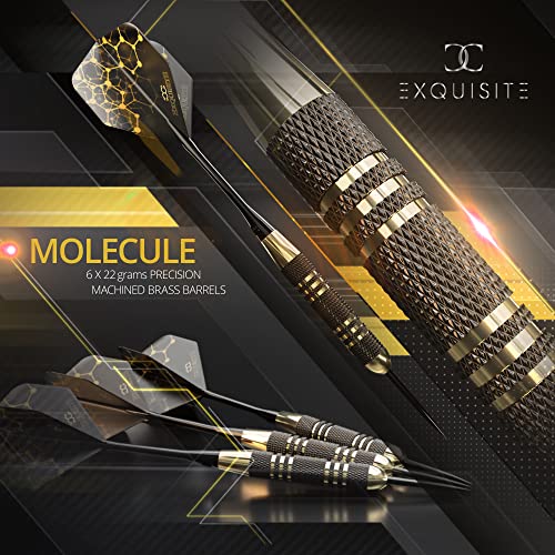 Professional Steel Tip Darts Set - Customizable Brass Barrels & Aluminum Shafts