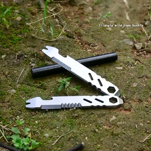 2-Pack Stainless Steel Pry Bar Set - Multifunctional Tools