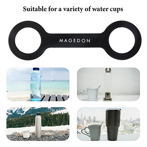 MAGEDON (2 pack) Water Bottle Carrier Grip,Water Handle Grip,Cup