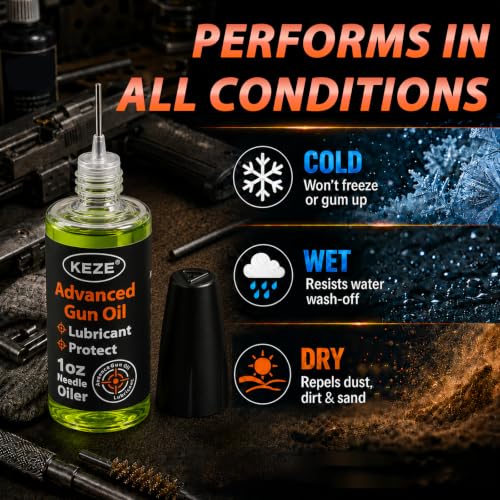 Advanced Synthetic Gun Oil with Needle Oiler - 1 oz