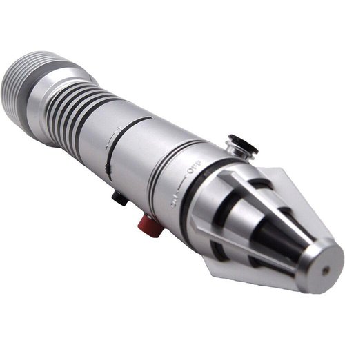 Dark Side Lightsaber Lighter – Refillable Butane Jet Torch, Windproof & Adjustable Flame – Great Gift for Boyfriends, Husbands & Dads – Unique Collector’s Gadget by Philthy (Dark Side)