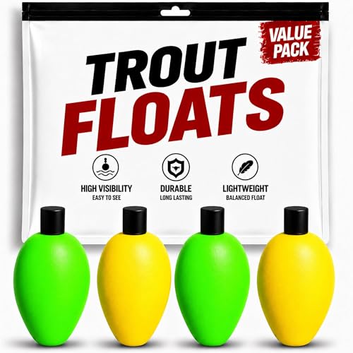 High-Visibility Fishing Bobbers - Bright Floats for Freshwater Anglers