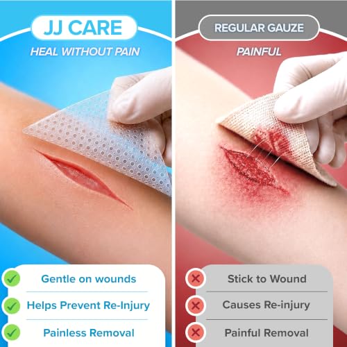 Silicone Wound Contact Layer 3x4 Inch - Non-Adherent Dressing 20 Sheets