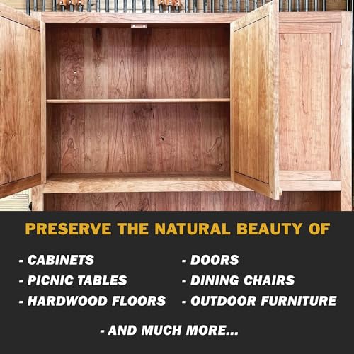 WALRUS OIL - 100% Pure Tung Oil, Wood Finish for Any Woodworking Project, Natural, Vegan, Food-Safe. 16oz Jug