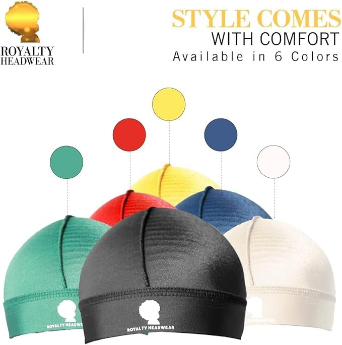 Silky Wave Cap for 360, 540 & 720 Waves - Soft Durag Beanie
