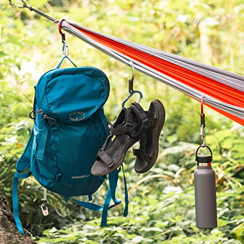 HEROCLIP 360° Swivel Carabiner Clip - Stealth Black Medium